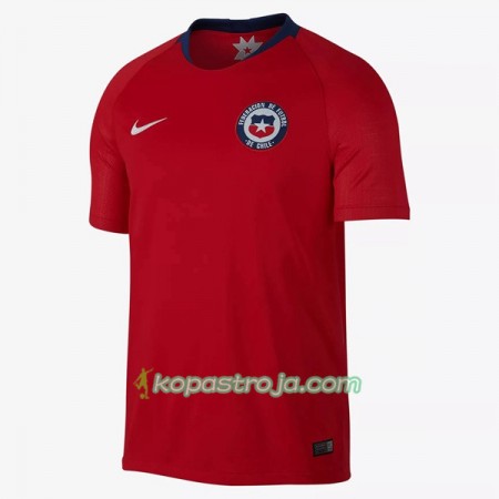 Billiga Fotbollströjor Chile Hemma tröja 2018 Kortärmad